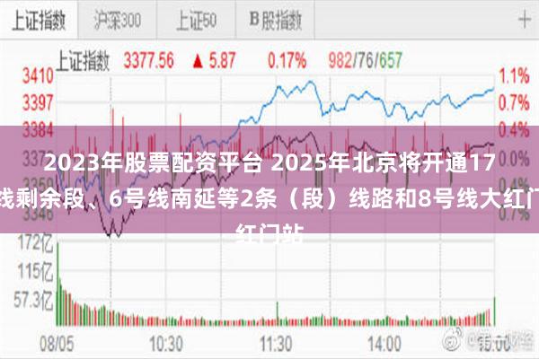 2023年股票配资平台 2025年北京将开通17号线剩余段、6号线南延等2条（段）线路和8号线大红门站